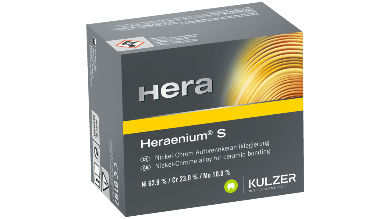 Heraenium® S - pour couronnes et bridges 