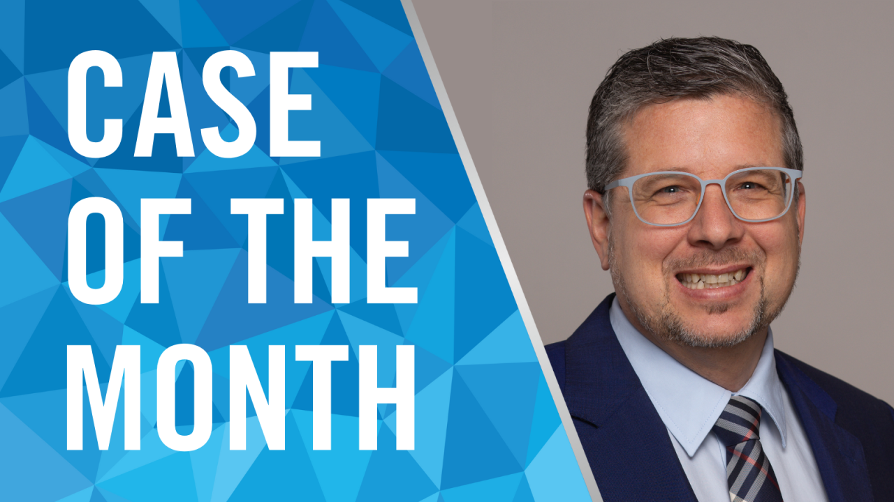 Cas clinique du mois